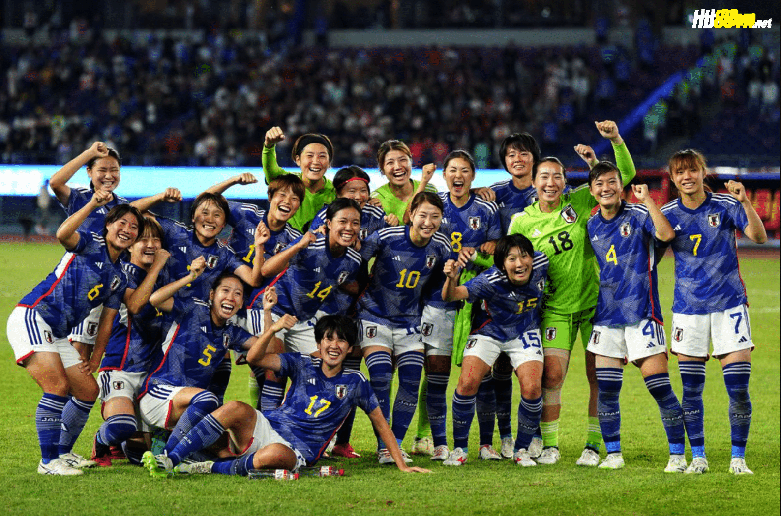 Nhật Bản giành HC vàng bóng đá nữ Asiad 19. Ảnh: Reuters
